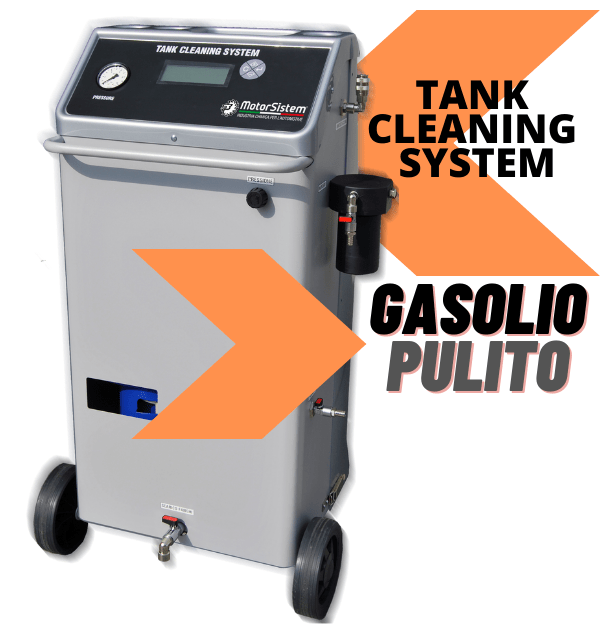tank cleaning system gasolio pulito in cisterna